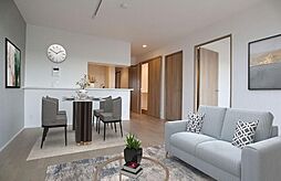 ＣＲＯＴＨ　Ｏｍｉｙａ（クロス大宮） 504 5階3LDKのリビング/ダイニング