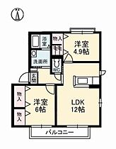 ラ・ベルターナIII　Ａ棟 A0202 ｜ 高知県高知市朝倉丙899-1（賃貸アパート2LDK・2階・55.97㎡） その2