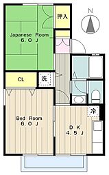 クレセントB 1階/101