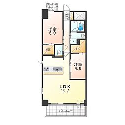 プレサンスロジェ平野本町 12階/-