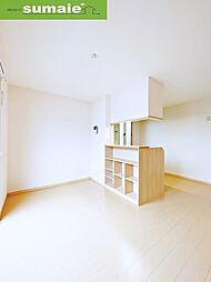 JR和歌山線 岩出駅 3.8kmの賃貸アパート 1階2LDKのリビング/ダイニング