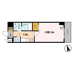 ソシア西葛西 1Kの間取図画像