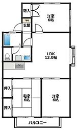 間取図画像 3LDK