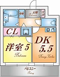 フルール妙法寺 2階