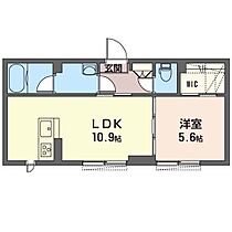 オアシスＤ 00102 ｜ 千葉県茂原市八千代２丁目6-3（賃貸マンション1LDK・1階・41.10㎡） その2