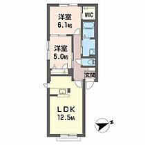 シャーメゾン195 101 ｜ 青森県弘前市大字寒沢町4-1（賃貸アパート2LDK・1階・55.70㎡） その3