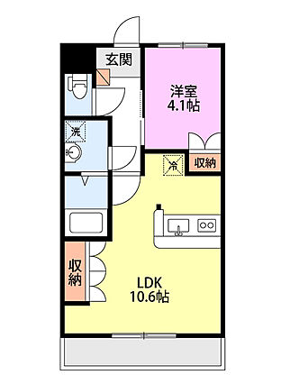 ピエス・クレール_間取り_0
