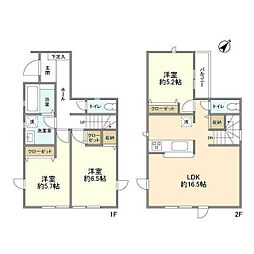 Kolet町田小野路町#02 3LDKの間取り