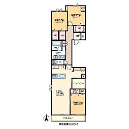 Aurelia Heim 3LDKの間取図画像