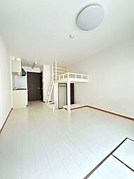 ホワイトハイムKAGAMIISHI 1階1Kのリビング/ダイニング