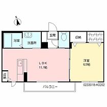 アーク・コスモ A0202 ｜ 宮崎県都城市早水町35-1-10（賃貸アパート1LDK・2階・40.85㎡） その2