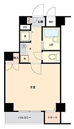 ドルチェ代々木 1Kの間取図画像