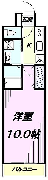 リルシア（ＲＥＬＵＸＩＡ） ｜東京都西多摩郡瑞穂町大字箱根ケ崎(賃貸マンション1K・2階・30.30㎡)の写真 その2