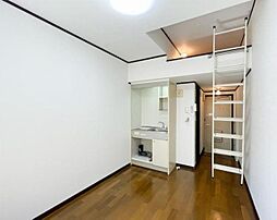 ヴィレッヂストン分梅 202 2階ワンルームのリビング/ダイニング