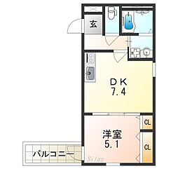 フジパレス我孫子西V番館 1階