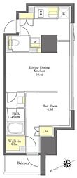 プライムメゾン大塚 1LDKの間取図画像
