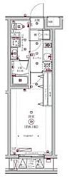 SPコート大森町 1Kの間取図画像