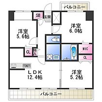 ZioVIII清水丘  ｜ 大阪府大阪市住吉区清水丘２丁目（賃貸マンション3LDK・4階・64.24㎡） その2