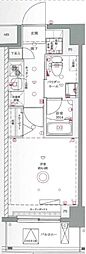 川口市西青木3丁目マンション 1Kの間取図画像