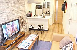 オーブFC堀之内 209 2階1LDKのリビング/ダイニング