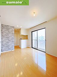 テラス新中通 201 2階2LDKのリビング/ダイニング