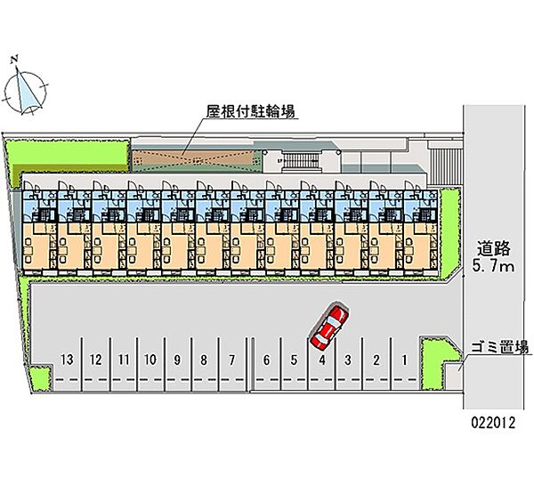 レオパレスソレイユII(22012) 203｜神奈川県相模原市緑区町屋４丁目(賃貸アパート1K・2階・23.18㎡)の写真 その16