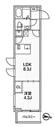 BeverlyHomes石神井台 1LDKの間取図画像