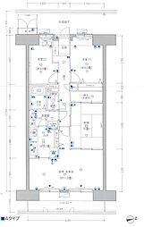 白井ロジュマン 3LDKの間取図画像