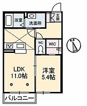 シャーメゾン祗園 A0103 ｜ 鳥取県米子市祇園町２丁目14-14（賃貸アパート1LDK・1階・41.56㎡） その2