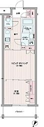 デュオステージ関内大通公園 1LDKの間取図画像