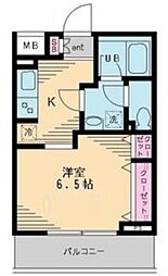 セレリーオ・ニッコー 1階1Kの間取り