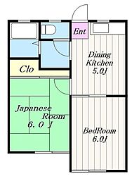 メイプルよりずみB 1階