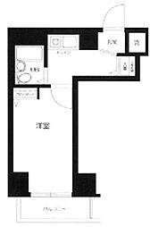 東京メトロ副都心線 雑司が谷駅 徒歩2分の賃貸マンション 1階1Kの間取り