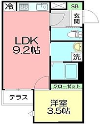 フェリーチェ伊勢原 1階