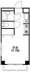 ルピナス船橋 ワンルームの間取図画像