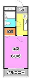 間取図画像 1K