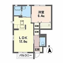 パークハイツ郡山I 101 ｜ 宮城県仙台市太白区郡山３丁目1-11（賃貸アパート1LDK・1階・47.10㎡） その2