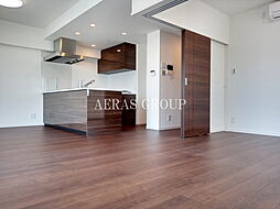 ライトテラス新宿御苑 1805 18階2SLDKのリビング/ダイニング