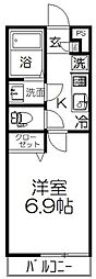 SoleiL.3 1Kの間取図画像