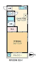 第五日東ハイツ 1階/-