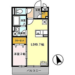 シャトレ清風 2階