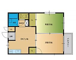 間取図画像 2DK