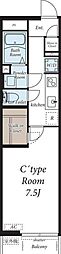 A-LIFE 1Kの間取図画像