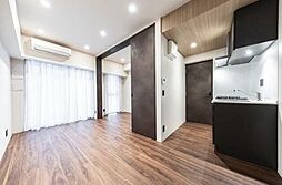 デュオフラッツ池尻大橋ノリス 2階1LDKのリビング/ダイニング