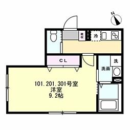 Felice相模原 2階/201