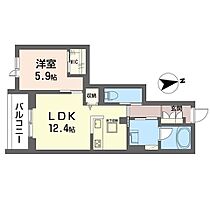 フェリビエンテ 00101 ｜ 神奈川県川崎市中原区木月３丁目32-14、32番15（賃貸マンション1LDK・1階・48.82㎡） その2