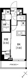 アークマーク上池袋 1DKの間取図画像