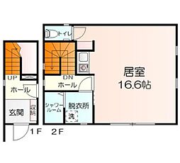 好楽 ワンルームの間取図画像