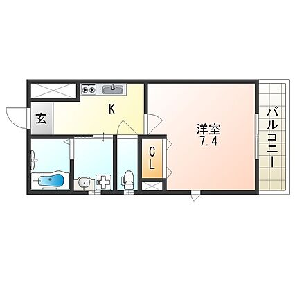 プルミエール北田辺_間取り_0
