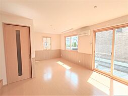 貸家 B 1階3LDKのリビング/ダイニング